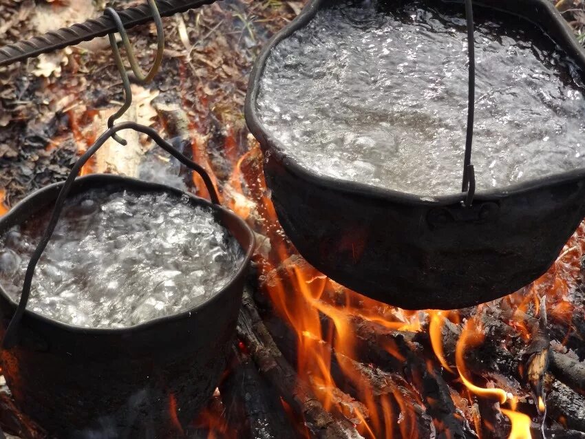 фото кипячения воды в Междуреченске